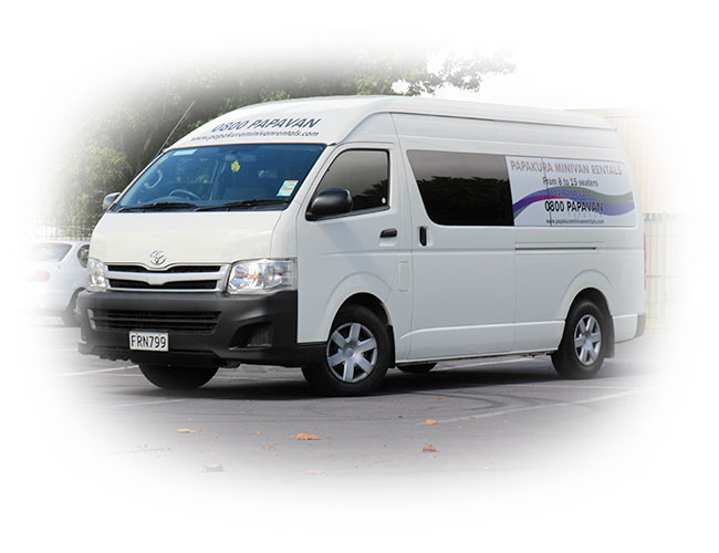  image of minivan for hire
